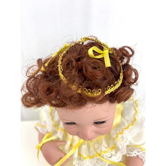 VTG Ashton Drake I Wish You Happiness Porcelain Doll  All I Wish For You Retired - Picture 8 of 16